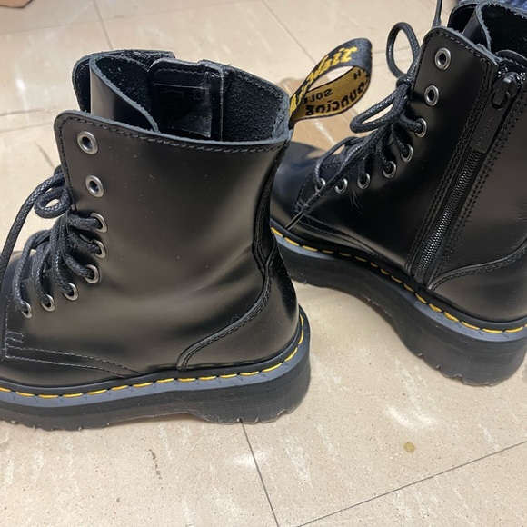 JADON BOOT SMOOTH LEATHER PLATFORMS - Picture 4 of 6